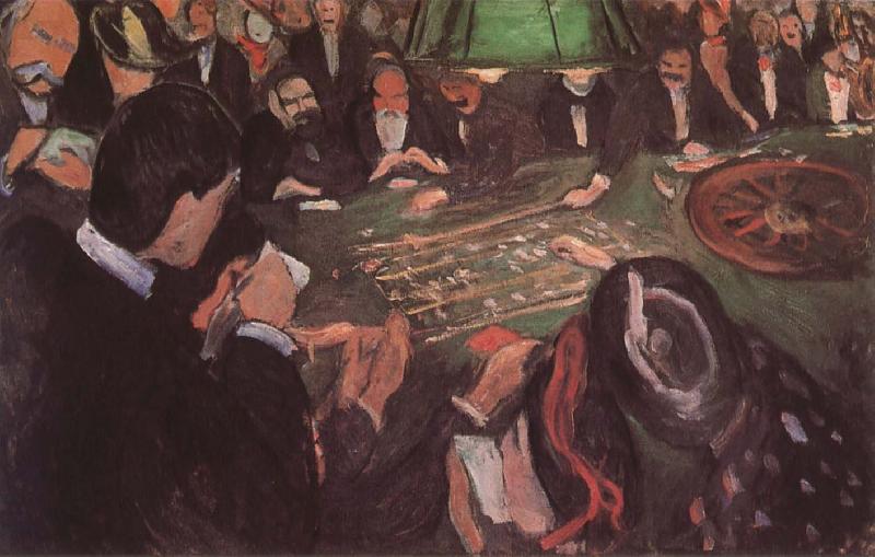 Edvard Munch on the table